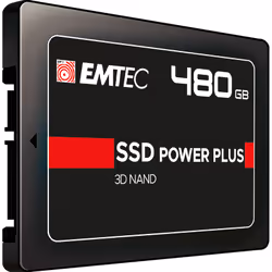 Emtec X150 Power Plus, 480 Go, 2.5", 520 Mo/s, 6 Gbit/s