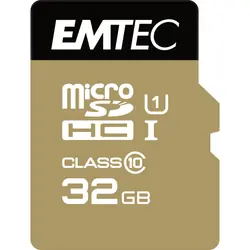 Emtec microSDHC 32 GB Class10 Gold+ mémoire flash