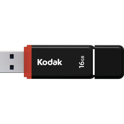 Kodak EKMMD16GK102 lecteur USB flash 16 Go USB Type-A 2.0 Noir, Rouge, Blanc