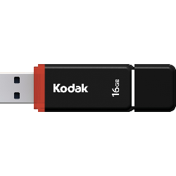 Kodak EKMMD16GK102 lecteur USB flash 16 Go USB Type-A 2.0 Noir, Rouge, Blanc