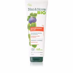 Le shampooing Nat&Nove Eclat nettoie efficacement le cuir chevelu, il lave parfaitement les cheveux et leur redonne leur beau ...