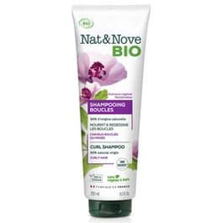 Shampooing boucles bio 250ml cheveux bouclés ou frisés NAT&NOVE BIO