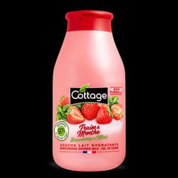 Douche Lait Revitalisante 250 ml- Fraise & Menthe- (3141389959750)