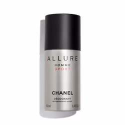 Mariez vos parfums pour créer un ensemble parfaitement harmonieux. Le déodorant Chanel Allure Homme Sport libère le même arôm ...