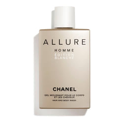 CHANEL Allure Homme Édition Blanche 200 ml Gel douche Hommes Corps et cheveux Fraicheur, Bois