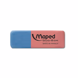 Maped M010033 gomme à effacer Caoutchouc Bleu, Rose 40 pièce(s)