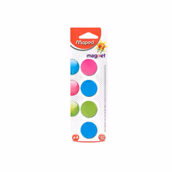 Maped 052700 aimant pour réfrigérateur Bleu, Vert, Rose 4 pièce(s)