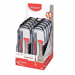 Maped M196310 Gris, Rouge 10 pièce(s) - Vue supplémentaire 2