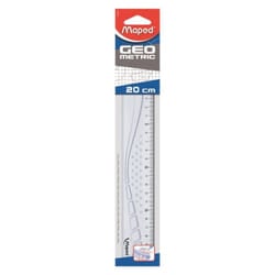 Maped Geometric 200 mm Plastique Transparent