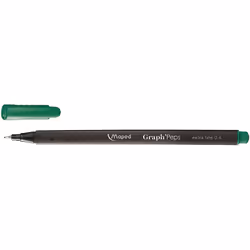 Stylo Feutre Graph'Perps Maped Pointe Fine 0.4 mm - Type de Pointe: Extra Fine - Pointe Douce et Résistante - Confort d'Écrit ...