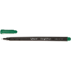 Stylo Feutre Graph'Perps Maped Pointe Fine 0.4 mm / Vert Golf (749113)