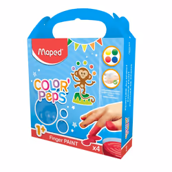 Maped M812510 peinture lavable Bleu, Vert, Rouge, Jaune - Vue supplémentaire 2