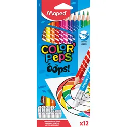 Maped Color'Peps 832812 coffret cadeau de stylos et crayons Crayon à la mine de graphite Boîte avec crochet