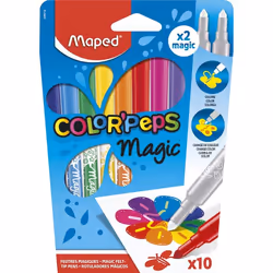 Maped Feutres Magiques Color'Peps X10 Bte Carton