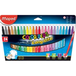 Feutres Maped Color'peps Étui Carton Brochable 15pcs Ass