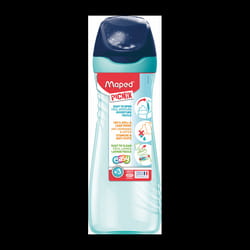 Gourde Maped 580ml - Bleu et Turquoise (871704)