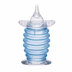Tigex 80602782, Poire à lavement, Bleu, Transparent