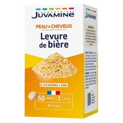Juvamine Levure de Bière 50 Comprimés
