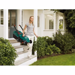 Bosch Rotak 32 tondeuse à gazon Tondeuse à gazon poussée Secteur Noir, Bleu