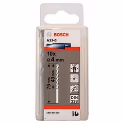 Bosch Forets à métaux rectifiés HSS-G, DIN 338 - Vue supplémentaire 2