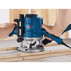 Bosch GOF 1250 CE Noir, Bleu 24000 tr/min 1250 W - Vue supplémentaire 2