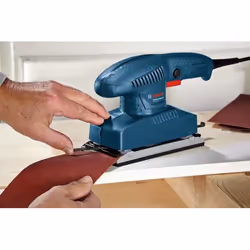 Ponceuse à Feuille Abrasive Pro 12000tr/min 24000OPM 190W Bosch GSS 2300 Bleu