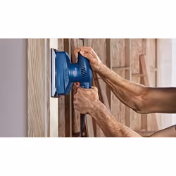 Ponceuse à Feuille Abrasive Pro 12000tr/min 24000OPM 190W Bosch GSS 2300 Bleu