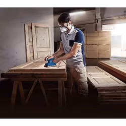 Ponceuse à Feuille Abrasive Pro 12000tr/min 24000OPM 190W Bosch GSS 2300 Bleu - Vue supplémentaire 4