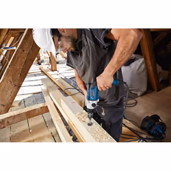 Bosch GBM 13-2 RE Professional 3000 tr/min Sans clé 2,4 kg Noir, Bleu, Acier inoxydable - Vue supplémentaire 2