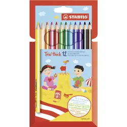 STABILO Trio Thick Multicolore 12 pièce(s)