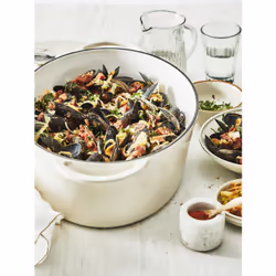 Tefal LOV E2590504 casserole à sauce 7,4 L Rond Beige - Vue supplémentaire 11