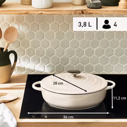 Tefal LOV E25972 3,8 L Rond Beige - Vue supplémentaire 13