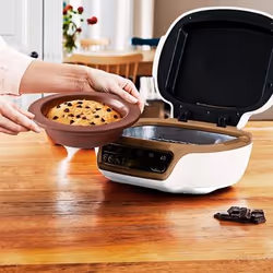 Tefal Cake Factory + Machine à fabriquer des cupcakes 1100 W Or, Blanc - Vue supplémentaire 7