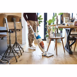 Rowenta Clean & Steam Multi RY8544 Aspirateur balai Secteur Sec&humide Sans sac 0,5 L 1700 W Blanc, Bleu - Vue supplémentaire 2