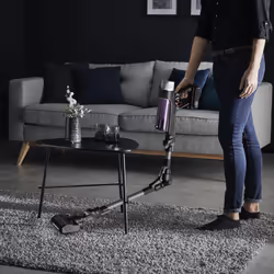 Rowenta X-Force Flex 9.60 RH2037WO aspirateur de table Noir, Violet Sans sac