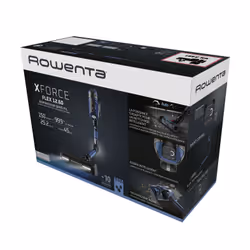 Rowenta X-Force Flex 12.60 RH98C0WO aspirateur de table Bleu, Gris Sans sac - Vue supplémentaire 16
