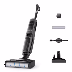 Rowenta X-Clean 4 GZ5035WO, Aspirateur balai, Sans sac, Gris, Rectangulaire, Sec&humide, mousse
