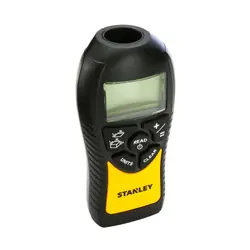 Stanley 0-77-018 télémètre Noir, Jaune 0,6 - 12 m