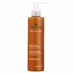 Une peau démaquillée et parfaitement propre en une seule étape. Le gel nettoyant au parfum de miel pour peau sensible et sèche Nuxe Rêve de Miel a été créé pour votre routine cosmétique. Il n’irrite pas la peau