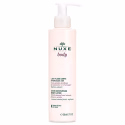 Vous souffrez d’une peau sèche ? Ajoutez le lait de corps hydratant Nuxe Body à vos produits de soin. Il contient des extraits de pétales d’oranger ou d’amandier et hydrate la peau pendant 24 heures. Grâce à cette hydratation supplémentaire