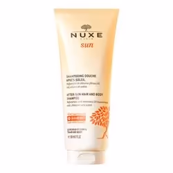 Après une exposition au soleil, n’oubliez pas de prendre soin de votre peau. Le shampoing après-soleil corps et cheveux Nuxe  ...