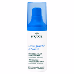 Le sérum facial Nuxe Crème Fraîche de Beauté est un produit à teneur élevée en substances actives. Il constitue donc un soin de luxe pour votre visage.