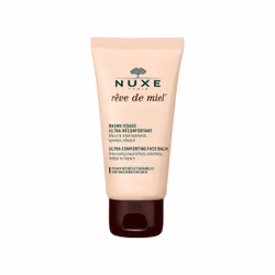Baume visage ultra-réconfortant Rêve de Miel de Nuxe, soin pour le visage spécialement formulé pour l'hydratation et la prote ...