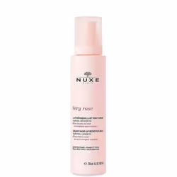 Un délicat parfum de rose et la douceur de ses pétales : c’est le lait démaquillant Nuxe Very Rose