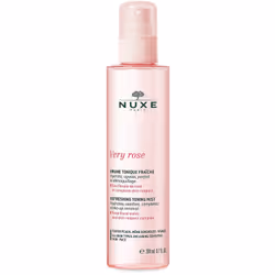 Comme son nom l’indique, la brume rafraîchissante pour tous types de peau Nuxe Very Rose se distingue par sa senteur de rose. ...