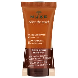 Nuxe Rêve de Miel Gel Mains Propres 30 ml + Crèmes Mains et Ongles 30 ml