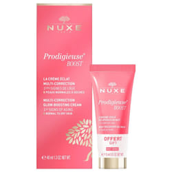 La Crème Eclat multi-correction 40ml & Baume-Huile Récupérateur Nuit offert Prodigieuse Boost Nuxe