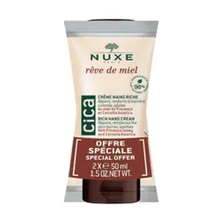 Nuxe Rêve de Miel CICA Crème Mains Riche 2x50ml