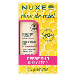 Nuxe Rêve de Miel Stick Lèvres Hydratant Lot de 2 x 4 g
