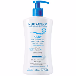 Neutraderm Baby Gel Nettoyant Douceur 3en1 400 ml